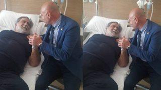 Usta sanatçı Arif Sağ hastaneye kaldırıldı