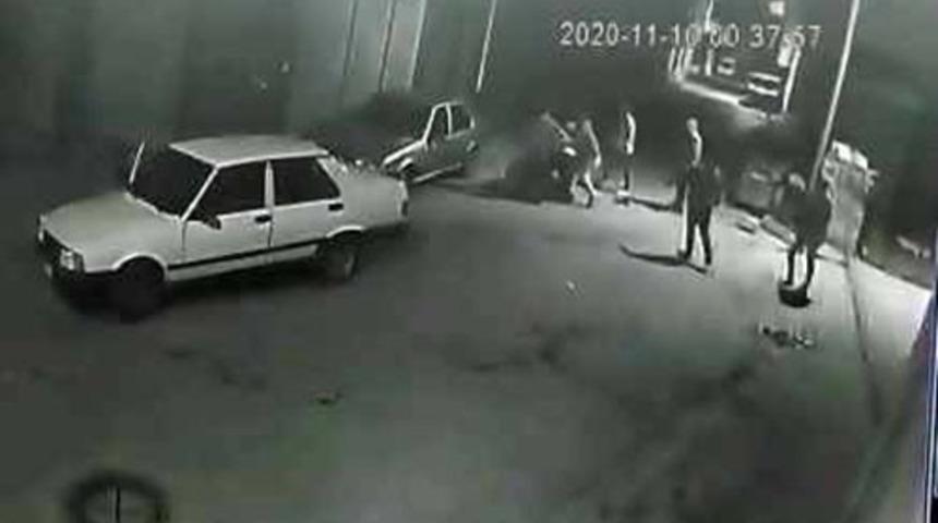 Dehşet anları kamerada