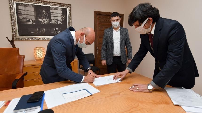 Ege Mahallesi&rsquo;nin d&ouml;n&uuml;ş&uuml;m&uuml; i&ccedil;in imzalar atıldı