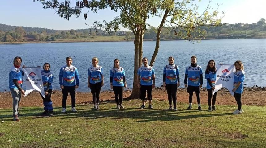 &Ouml;zel Sakarya Bah&ccedil;eşehir Koleji kanserli &ccedil;ocuklar i&ccedil;in koştu