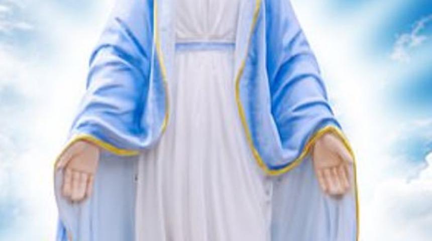 Kolombiya&rsquo;da su izinin oluşturduğu Meryem Ana sil&uuml;etine yoğun ilgi