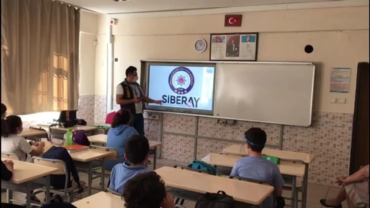 &Ouml;ğrencilere &rsquo;Siberay&rsquo; projesi anlatıldı