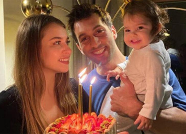 Hande Erçel'in ablası Gamze Erçel eşi Caner Yıldırım'ın doğum gününü kutladı!