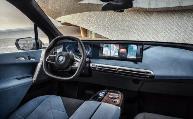 BMW iX iç tasarımı