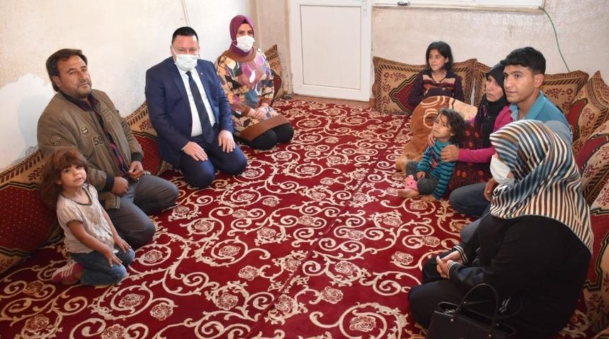 19 &ccedil;ocuklu ailenin feryadını Başkan Beyoğlu duydu