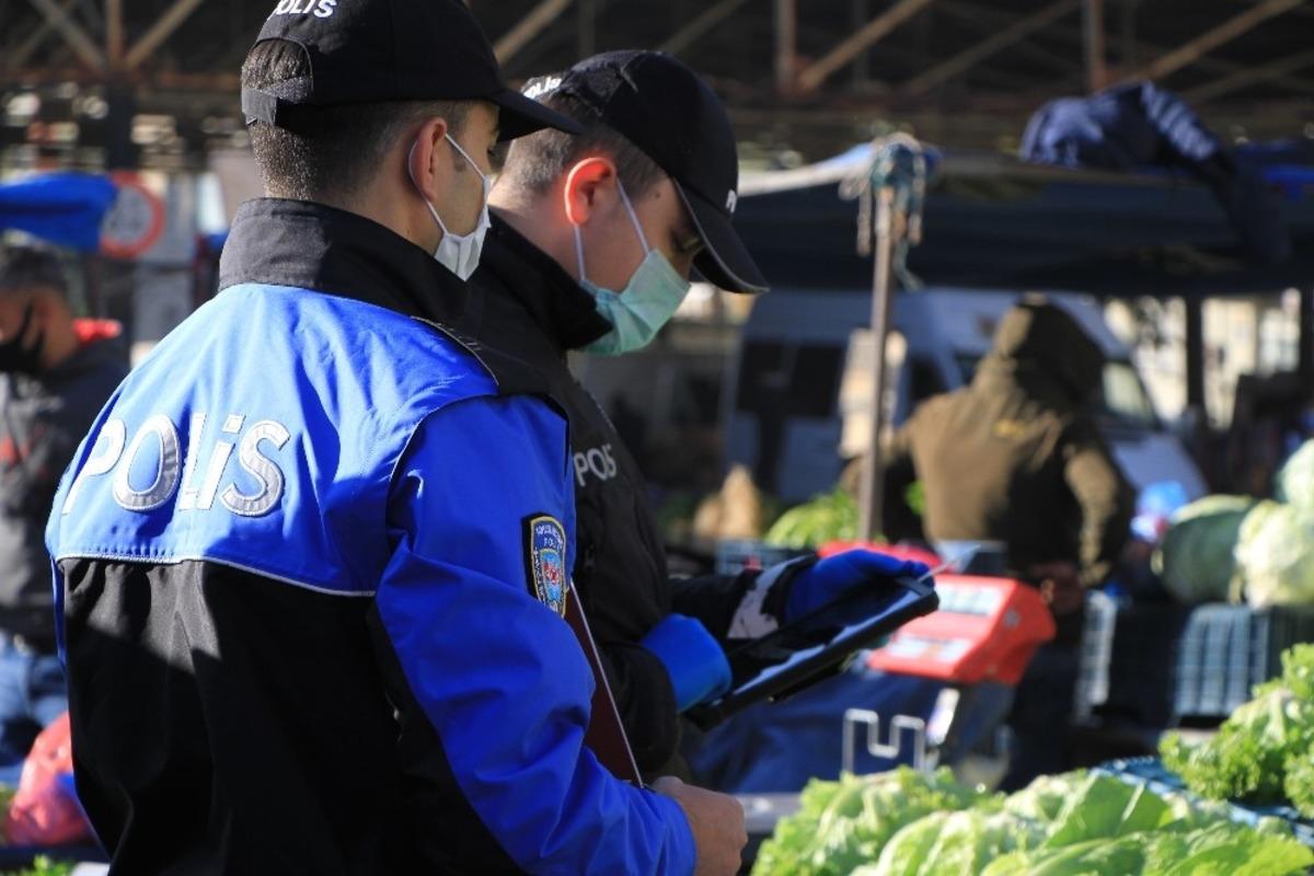 Elazığ&rsquo;da pazarcılara HES kodu denetimi