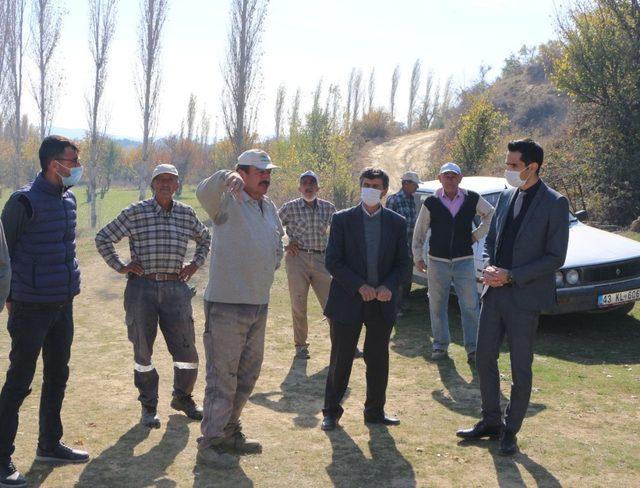 Kaymakam ve Başkan’dan köprü yapan vatandaşlara teşekkür ziyareti