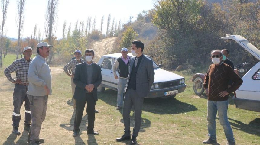 Kaymakam ve Başkan&rsquo;dan k&ouml;pr&uuml; yapan vatandaşlara teşekk&uuml;r ziyareti