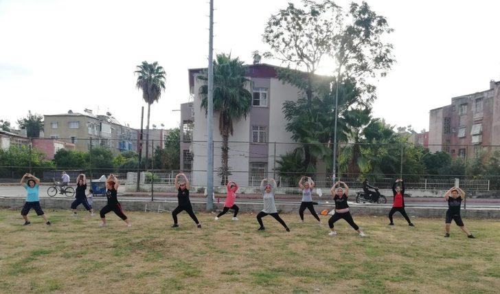 Seyhan’da 5 ayrı bölgede sabah sporu G3