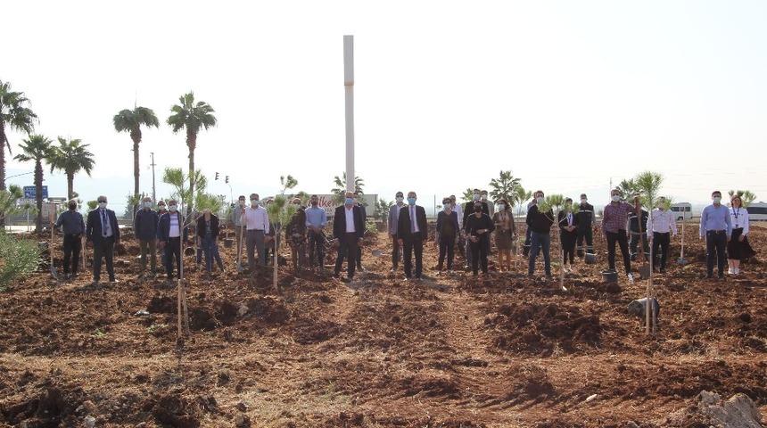 AOSB&rsquo;de 1111 fidan toprakla buluştu