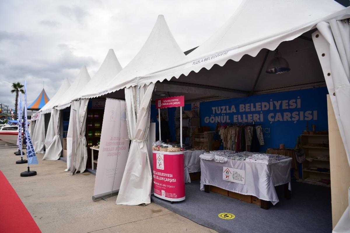 G&ouml;n&uuml;l Elleri &Ccedil;arşısı Denizcilik Fuarı&rsquo;nda yerini aldı