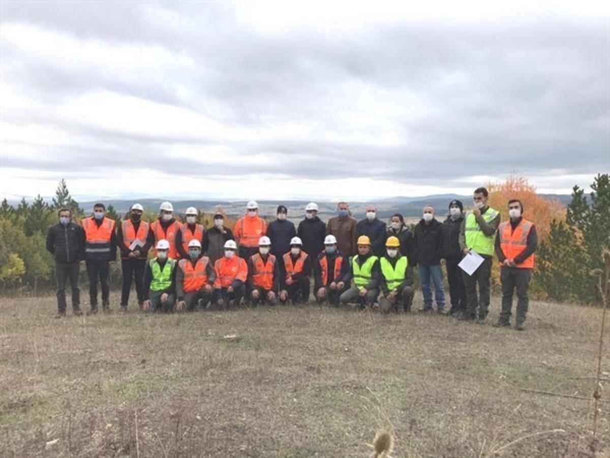 Daire başkanları K&uuml;tahya ormanlarını inceledi