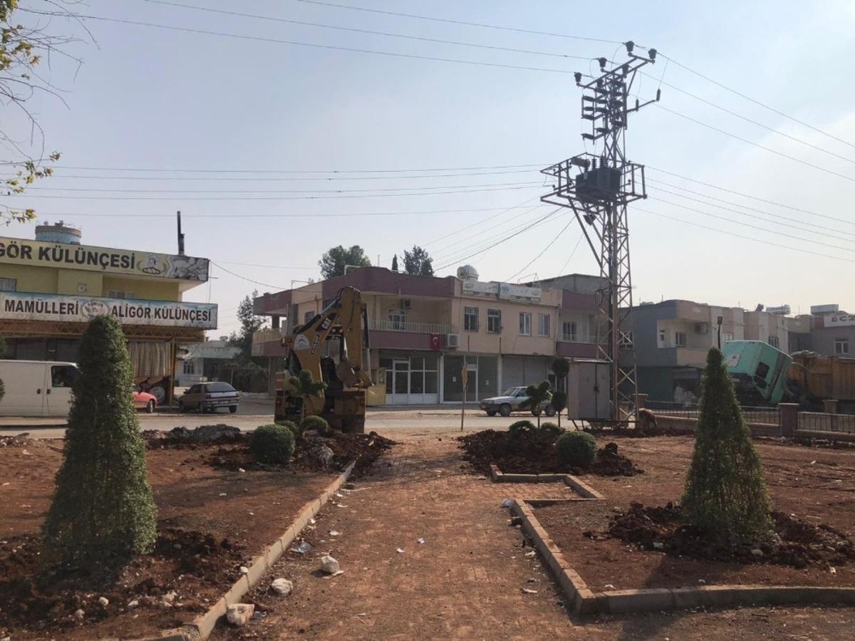 Eyy&uuml;biye Belediyesi kırsalda millet bah&ccedil;esi yapımını s&uuml;rd&uuml;r&uuml;yor