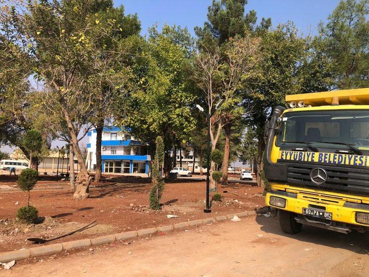 Eyyübiye Belediyesi kırsalda millet bahçesi yapımını sürdürüyor G2