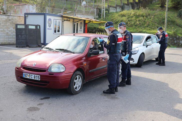 Zonguldak'a HES koduyla giriş denetimleri başladı G1