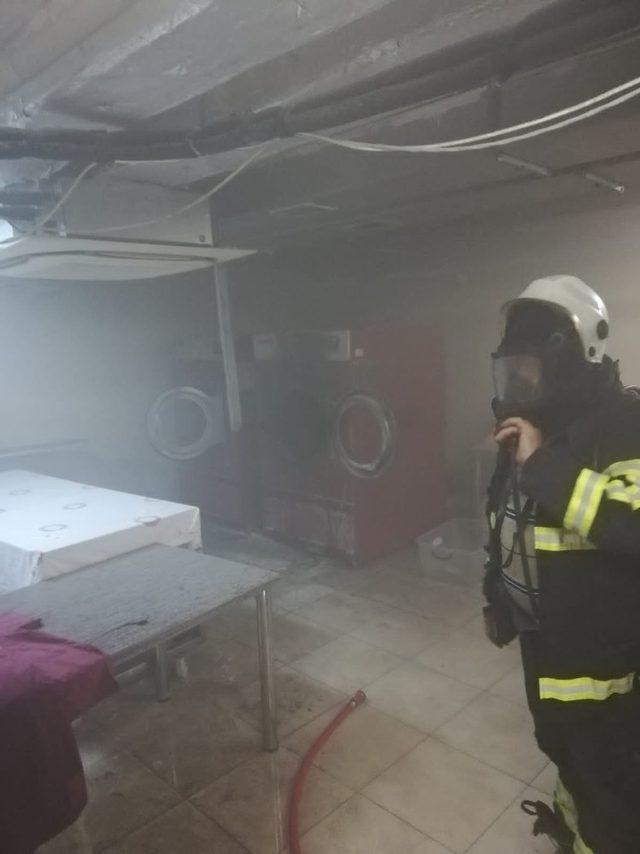 Hastanede korkutan yangın