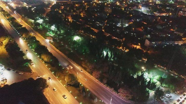 Yeşil alanlarda LED aydınlatma ile tasarruf sağlanıyor G4