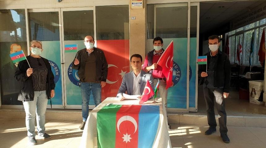 T&uuml;rk Eğitim Sen Nazilli Şubesi&rsquo;nden Karabağ A&ccedil;ıklaması