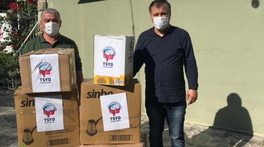 TSYD depremzedelerin yanında