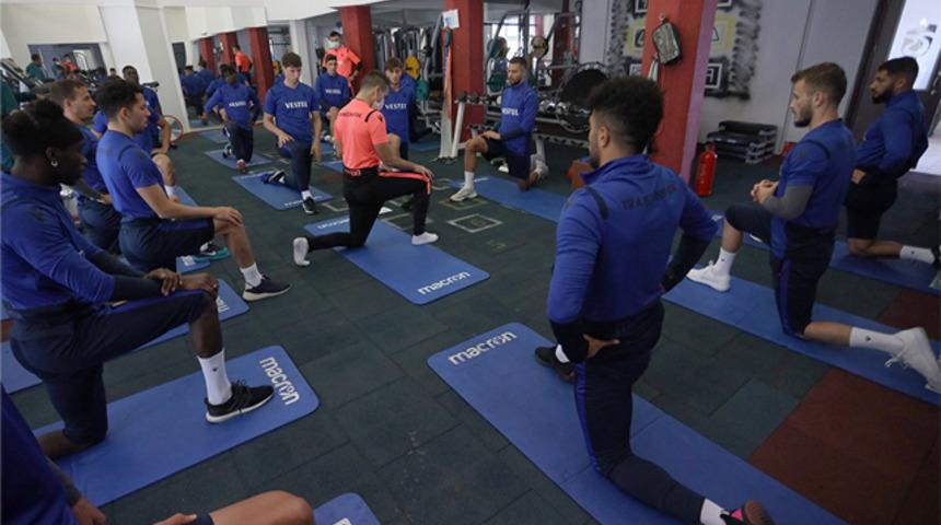 Trabzonspor kuvvet çalıştı