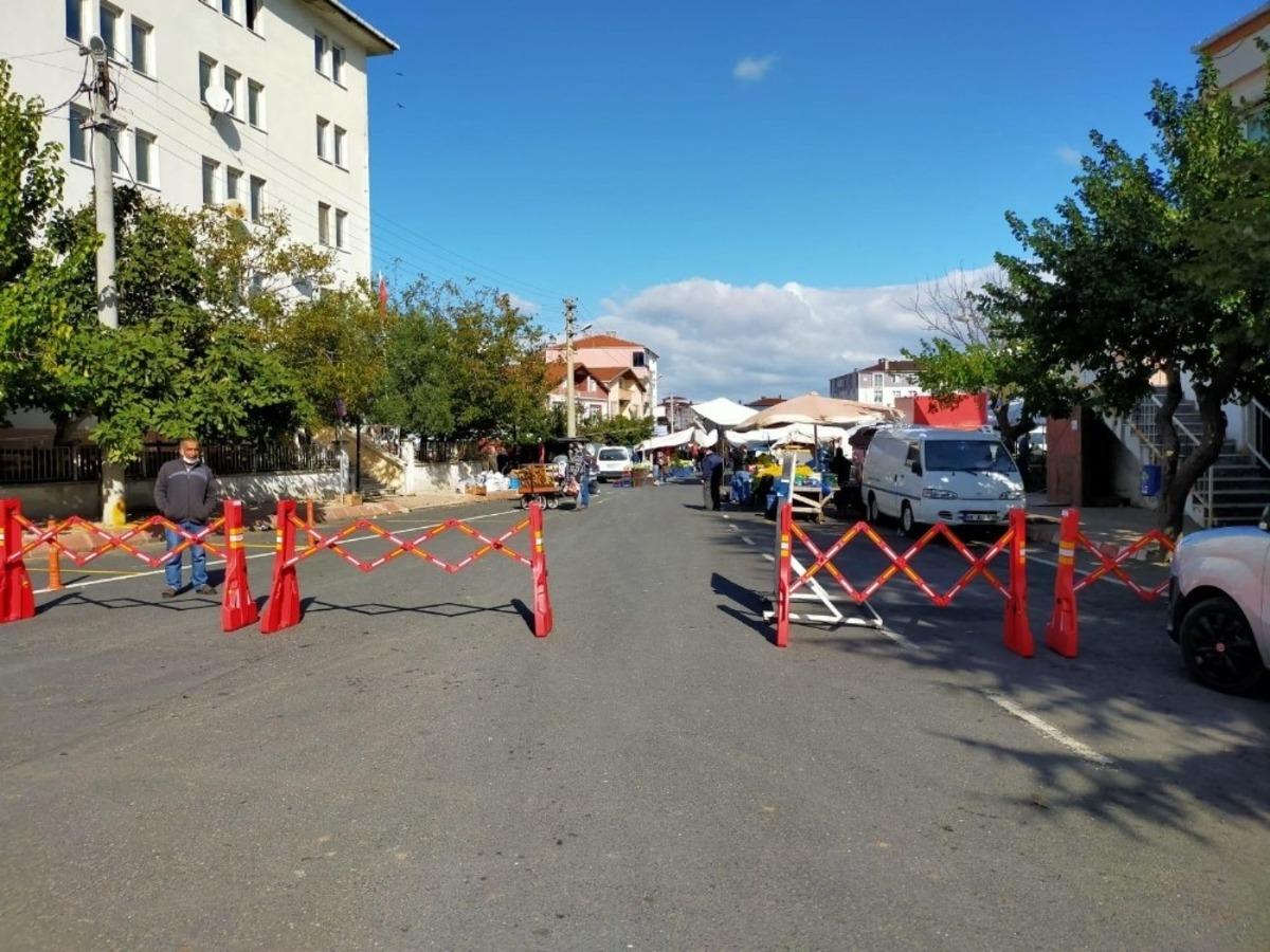 Ergene&rsquo;de pazarlarda korona vir&uuml;s denetimi