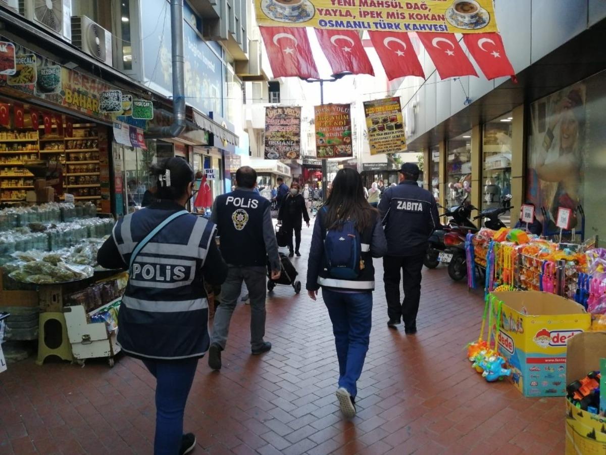 Nazilli&rsquo;de Kovid-19 denetimleri devam ediyor