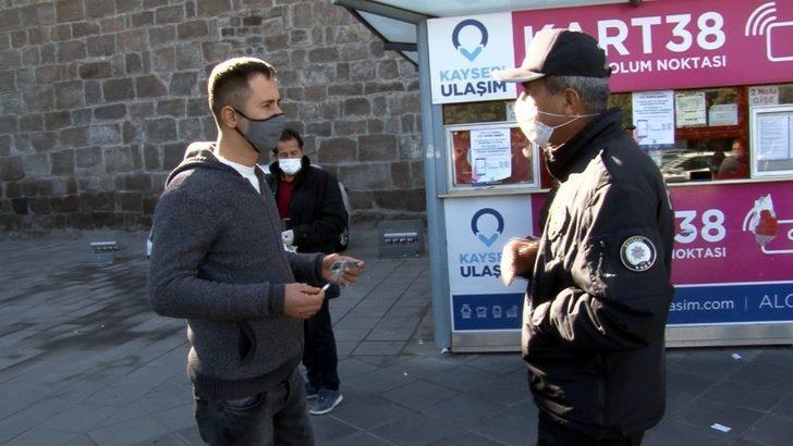 Kayseri’de kamuya açık alanlarda, maske ve sigara denetimi yapıldı G3
