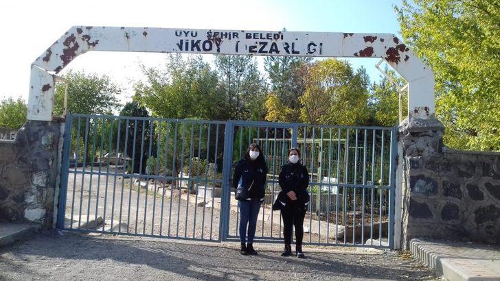 Mezarlıklarda cuma günü öncesi denetim G2