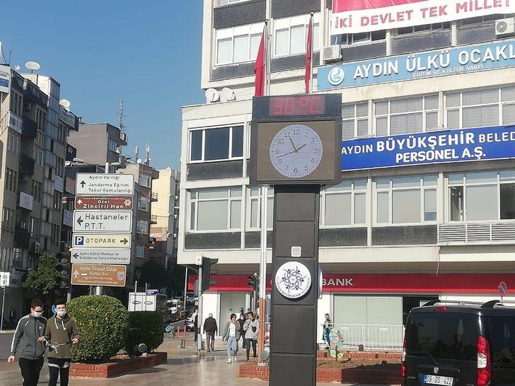 Aydın Kasım ayında yazı yaşıyor G1