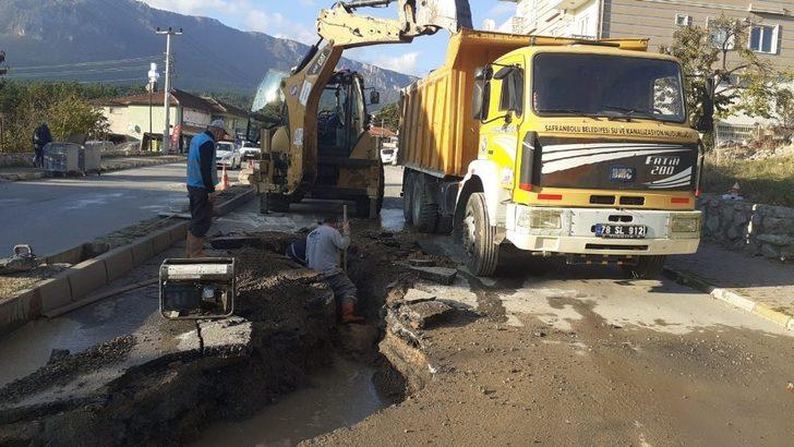 Safranbolu’da Kanalizasyon Müdürlüğü’nden arızalara anında müdahale G1