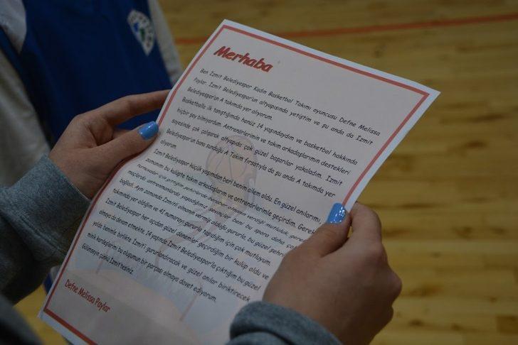 Genç basketbolcudan minik sporculara özel mektup G1