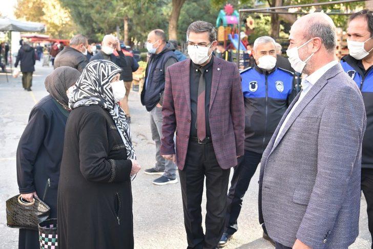 Selçuklu’da pazar yerlerinde HES kodu uygulaması G1