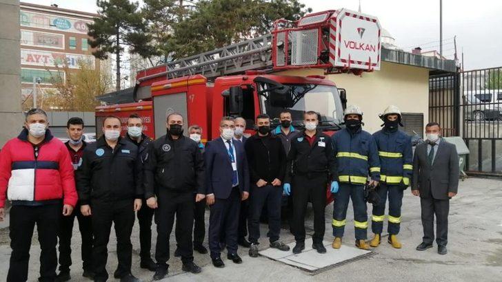 Banka personeline yangın eğitimi G1