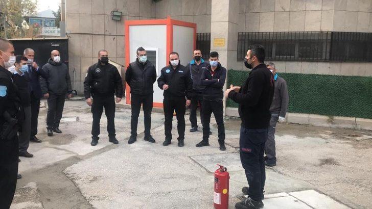 Banka personeline yangın eğitimi G2