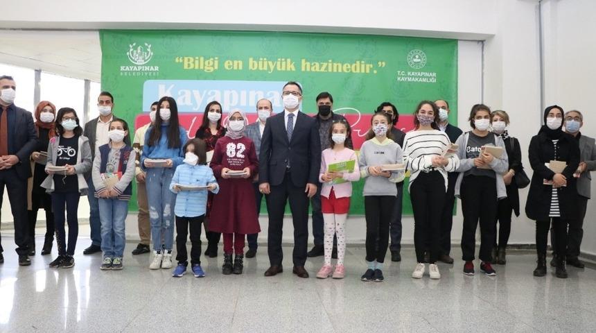 Kayapınar Evde Okuyor Projesi tamamlandı
