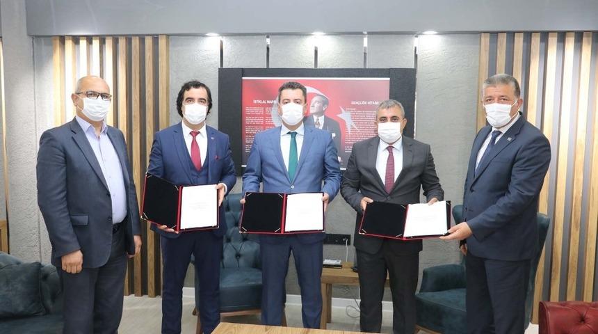 İki m&uuml;d&uuml;rl&uuml;k arasında iş birliği protokol&uuml; imzalandı