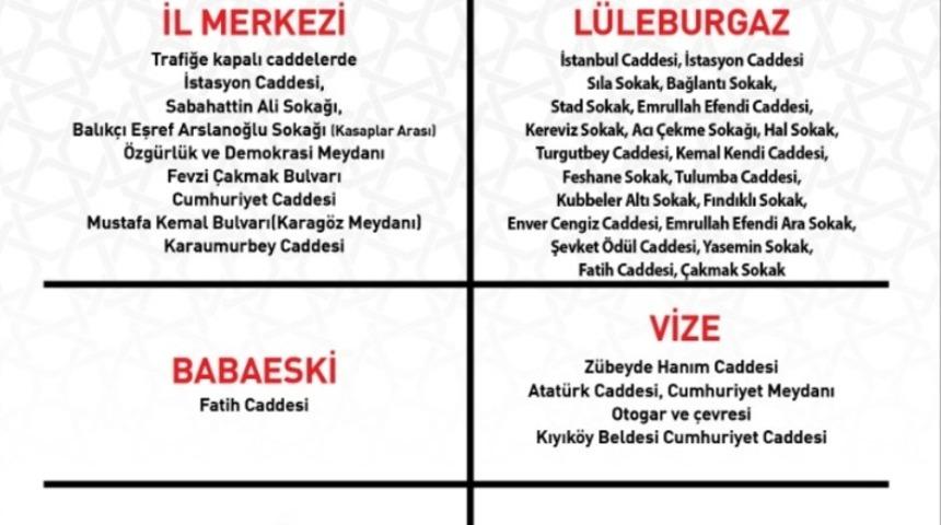 Kırklareli genelinde sigara i&ccedil;me kısıtlaması getirilen yerler duyuruldu