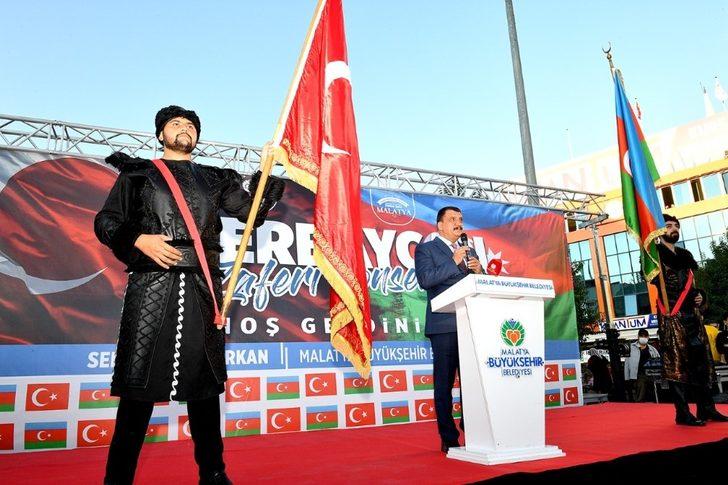 Malatya’da Azerbaycan için zafer konseri düzenledi G1