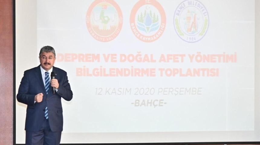 Osmaniye Valisi Yılmaz: "Tehlike arz eden yapıların yıkılması için talimat verdim"