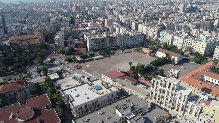 Tevfik Sırrı Gür Lisesi yanında 2 katlı otopark ve meydan çalışmaları başladı G5