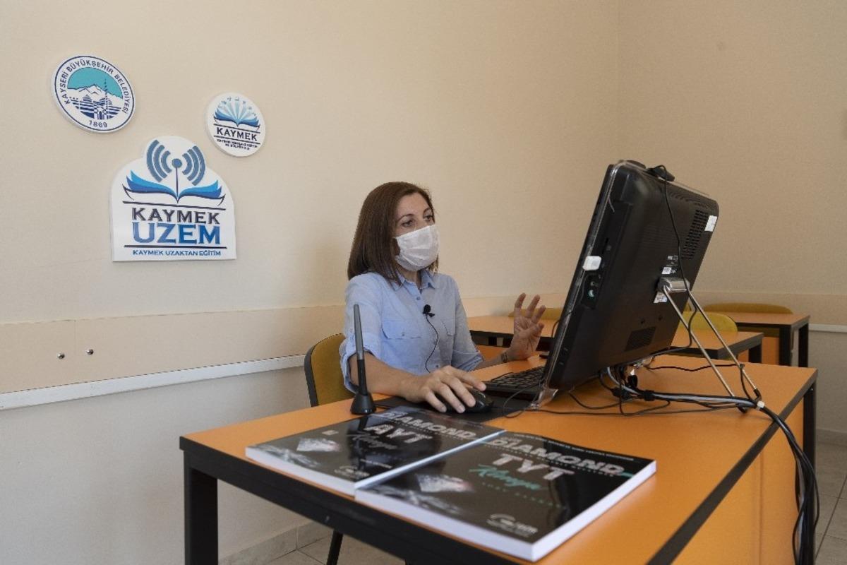 KAYMEK UZEM &ouml;ğrencileri, ilk online deneme sınavına hafta sonu girecek