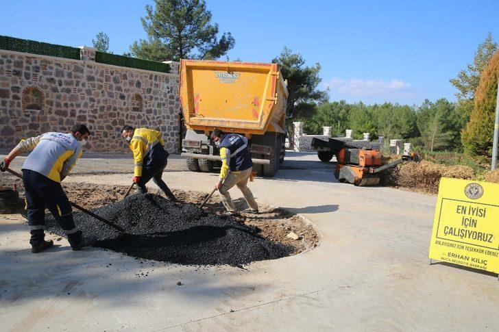 Buca’da 15 futbol sahası büyüklüğünde kilit parke döşendi G1