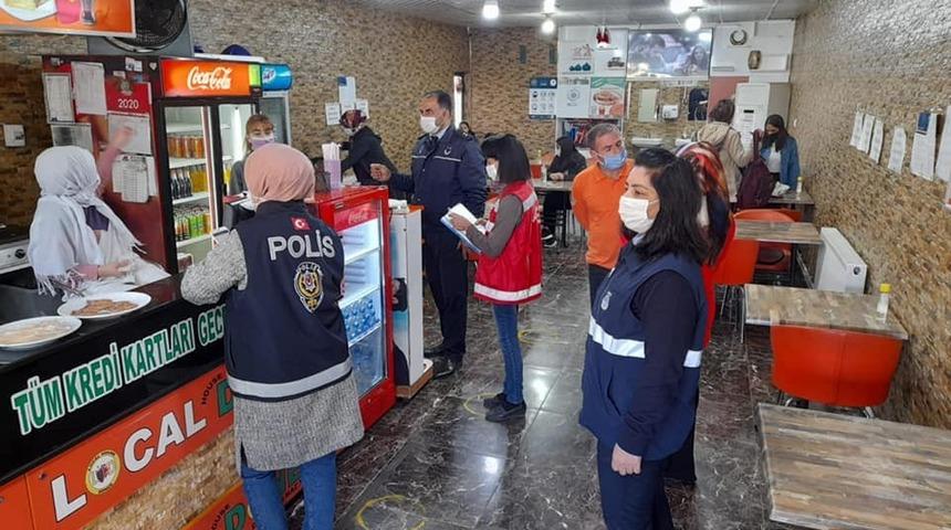 Iğdır&rsquo;da korona vir&uuml;s denetimleri devam ediyor