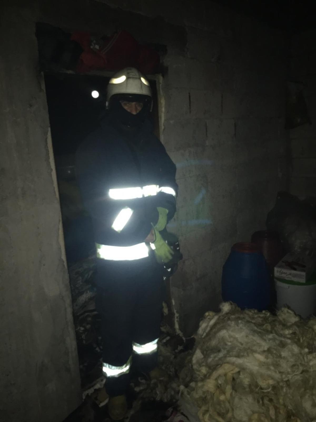 Van&rsquo;da ev yangını