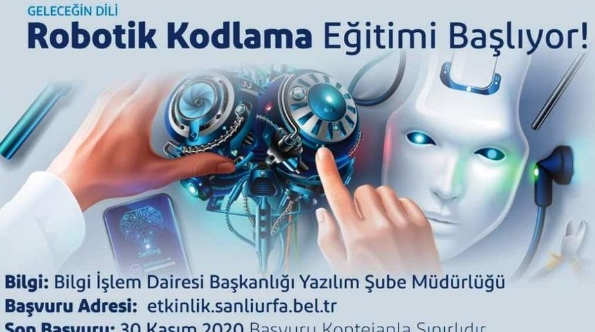 Şanlıurfa’da çocuklara robotik kodlama eğitimi