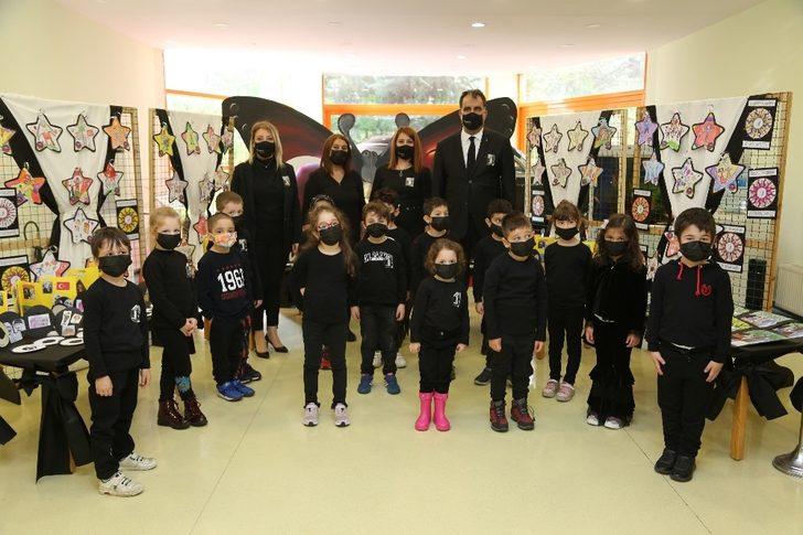 GKV’li miniklerin Atatürk resim sergisine büyük ilgi G2