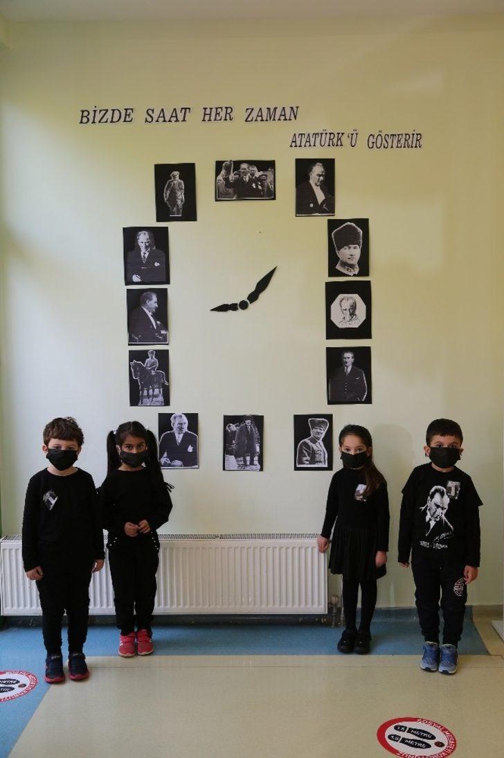 GKV’li miniklerin Atatürk resim sergisine büyük ilgi G5