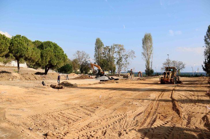Darıca sahil otoparkında çalışmalar sürüyor G2