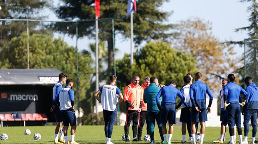 Trabzonspor'da Abdullah Avcı'nın gündemi takım savunması