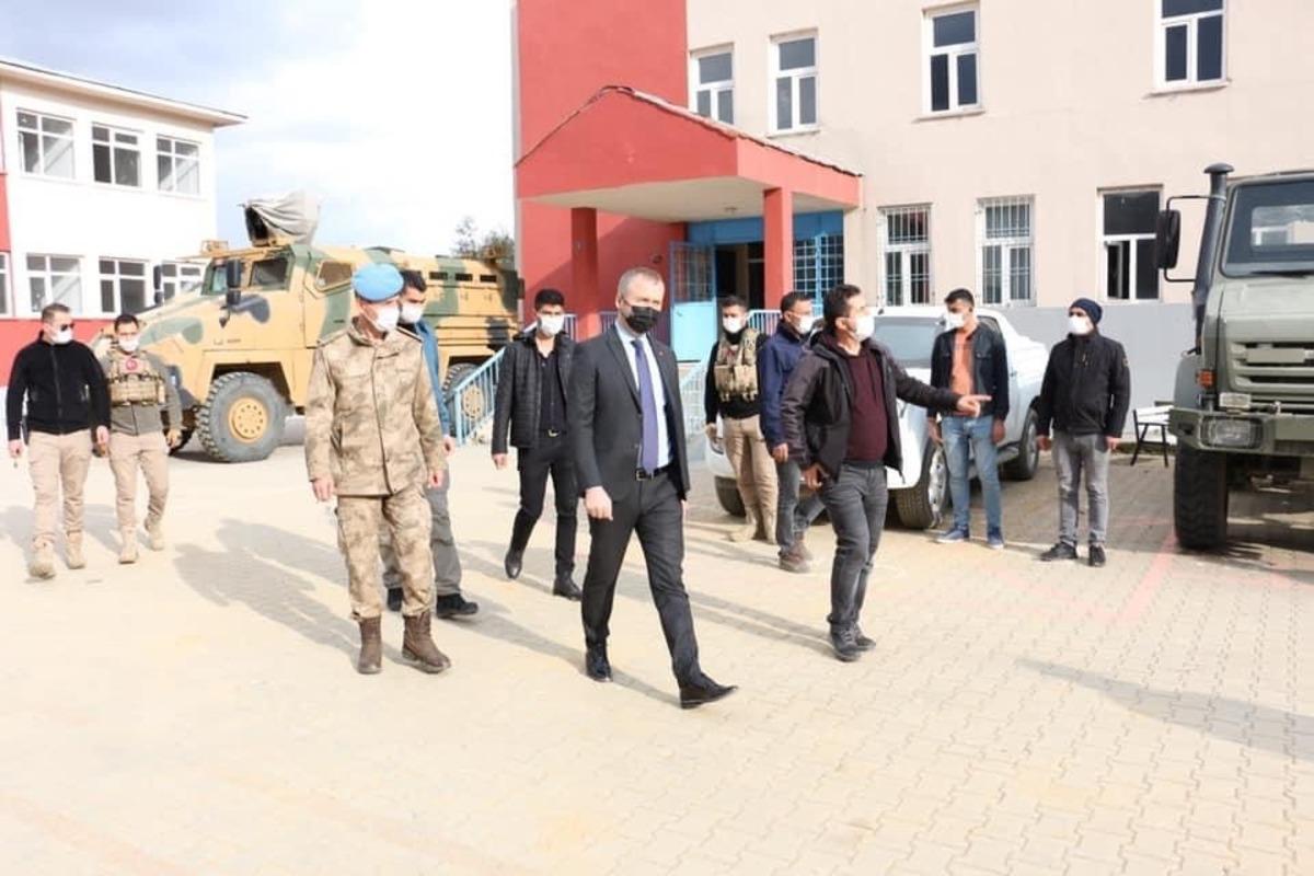 Kaymakam Yelek&rsquo;ten Jandarma Tabur Komutanlığına ziyaret